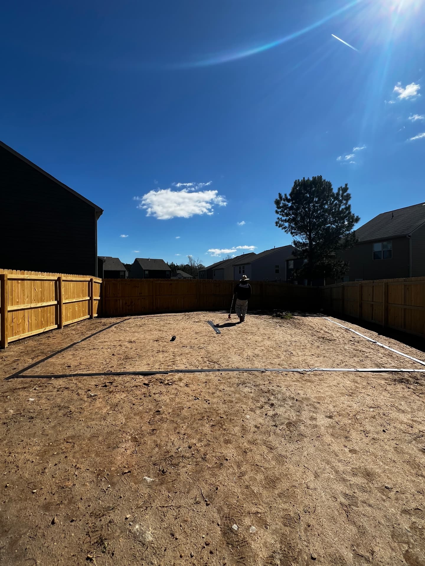 Landscape preparation